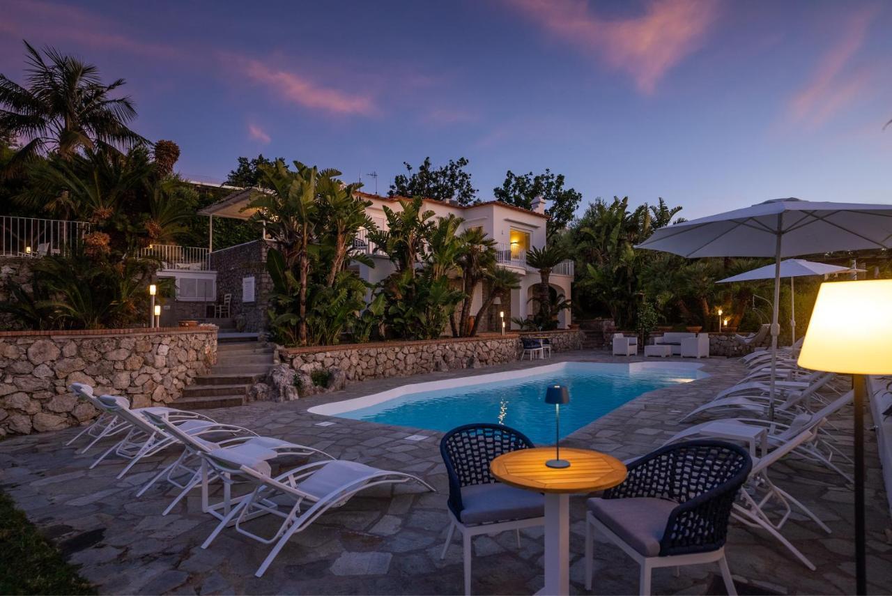 Capri Blue Luxury Villa Le Tre Monelle Anacapri  Buitenkant foto
