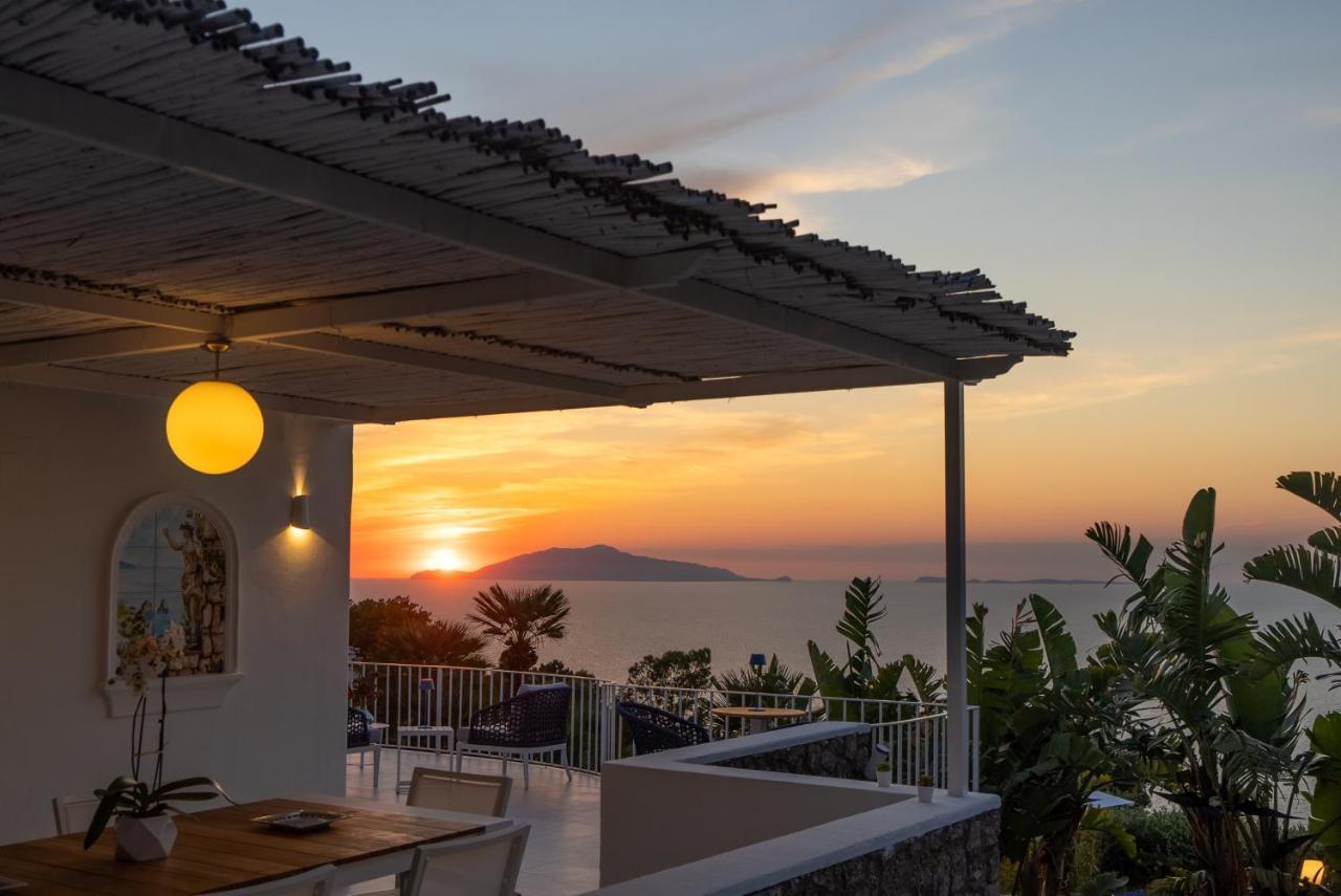 Capri Blue Luxury Villa Le Tre Monelle Anacapri  Buitenkant foto