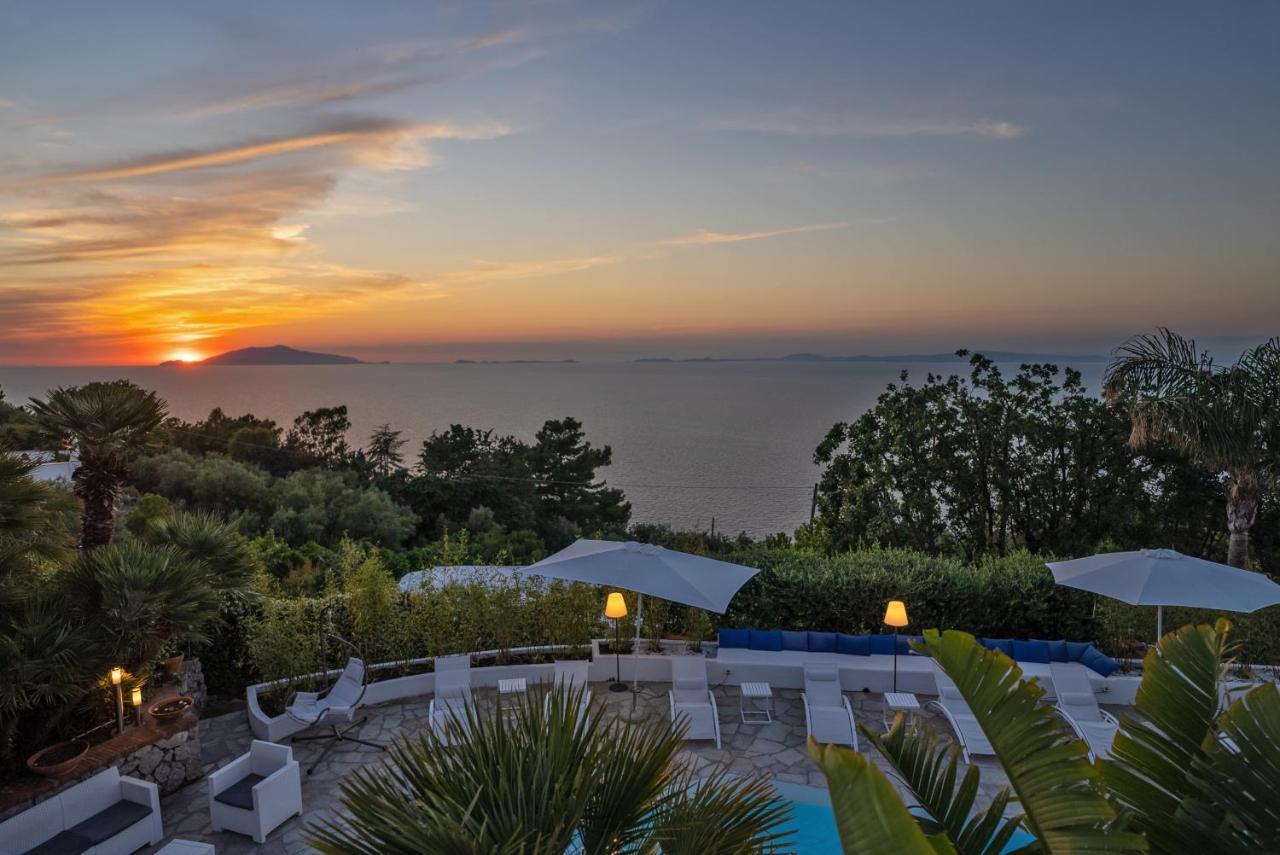 Capri Blue Luxury Villa Le Tre Monelle Anacapri  Buitenkant foto