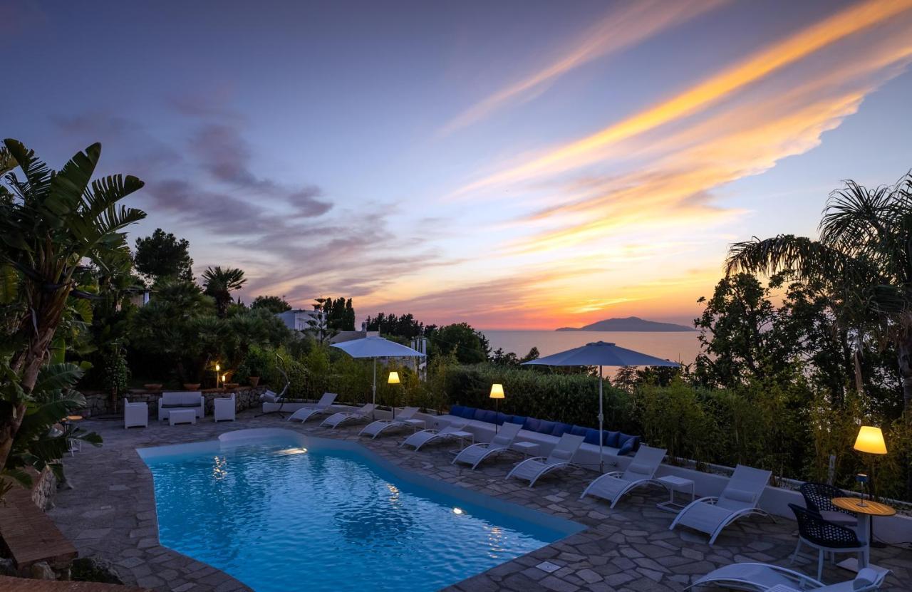 Capri Blue Luxury Villa Le Tre Monelle Anacapri  Buitenkant foto