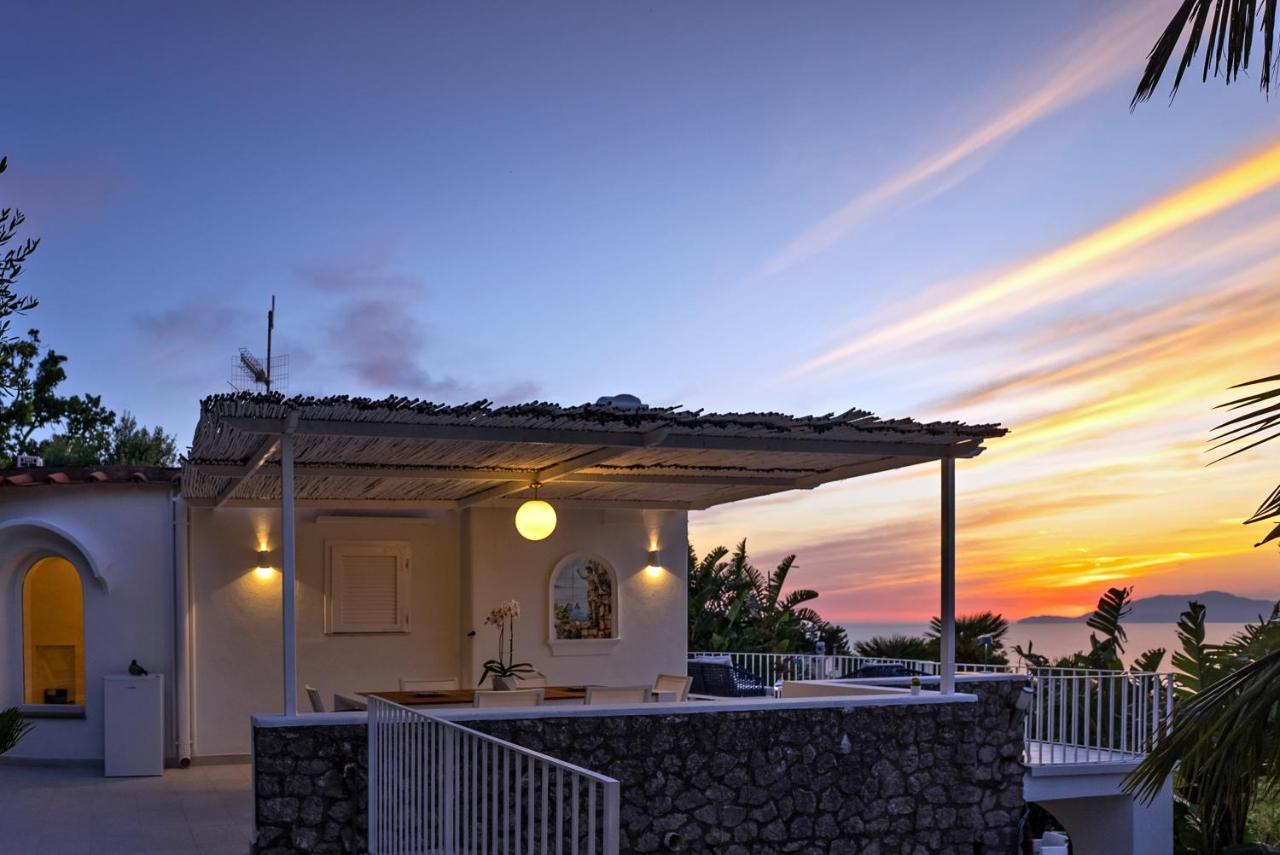 Capri Blue Luxury Villa Le Tre Monelle Anacapri  Buitenkant foto