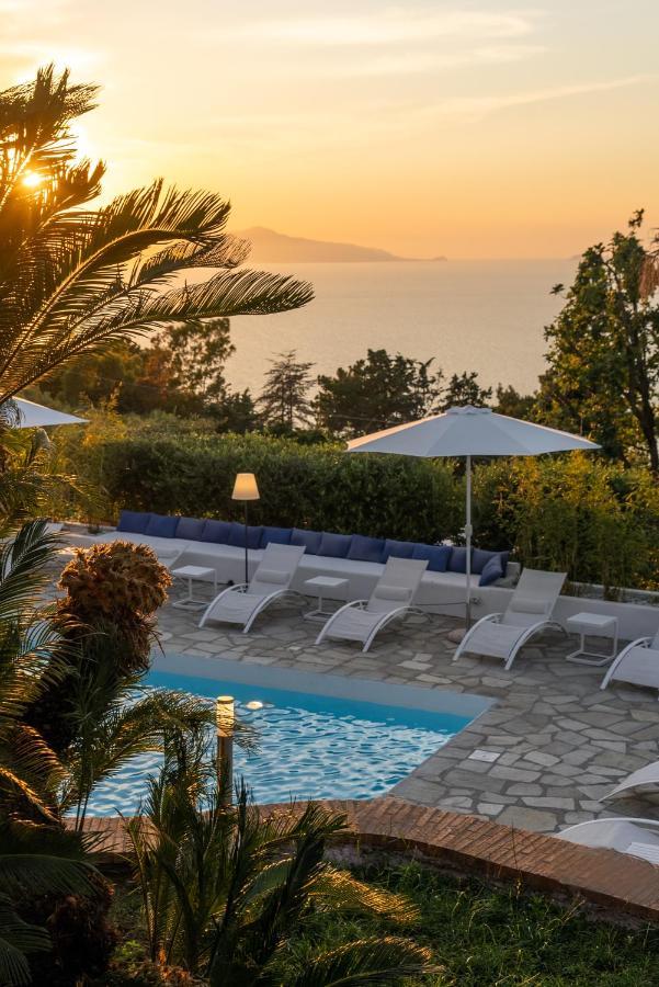 Capri Blue Luxury Villa Le Tre Monelle Anacapri  Buitenkant foto