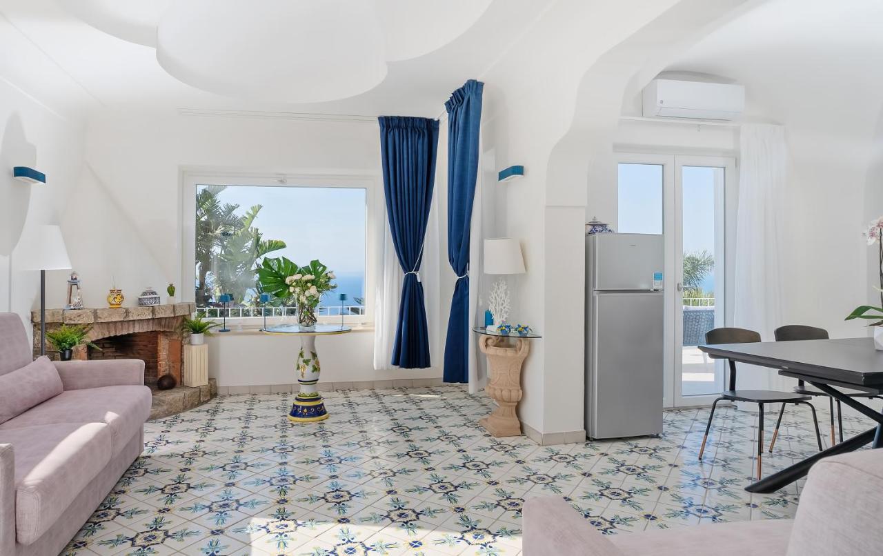 Capri Blue Luxury Villa Le Tre Monelle Anacapri  Buitenkant foto