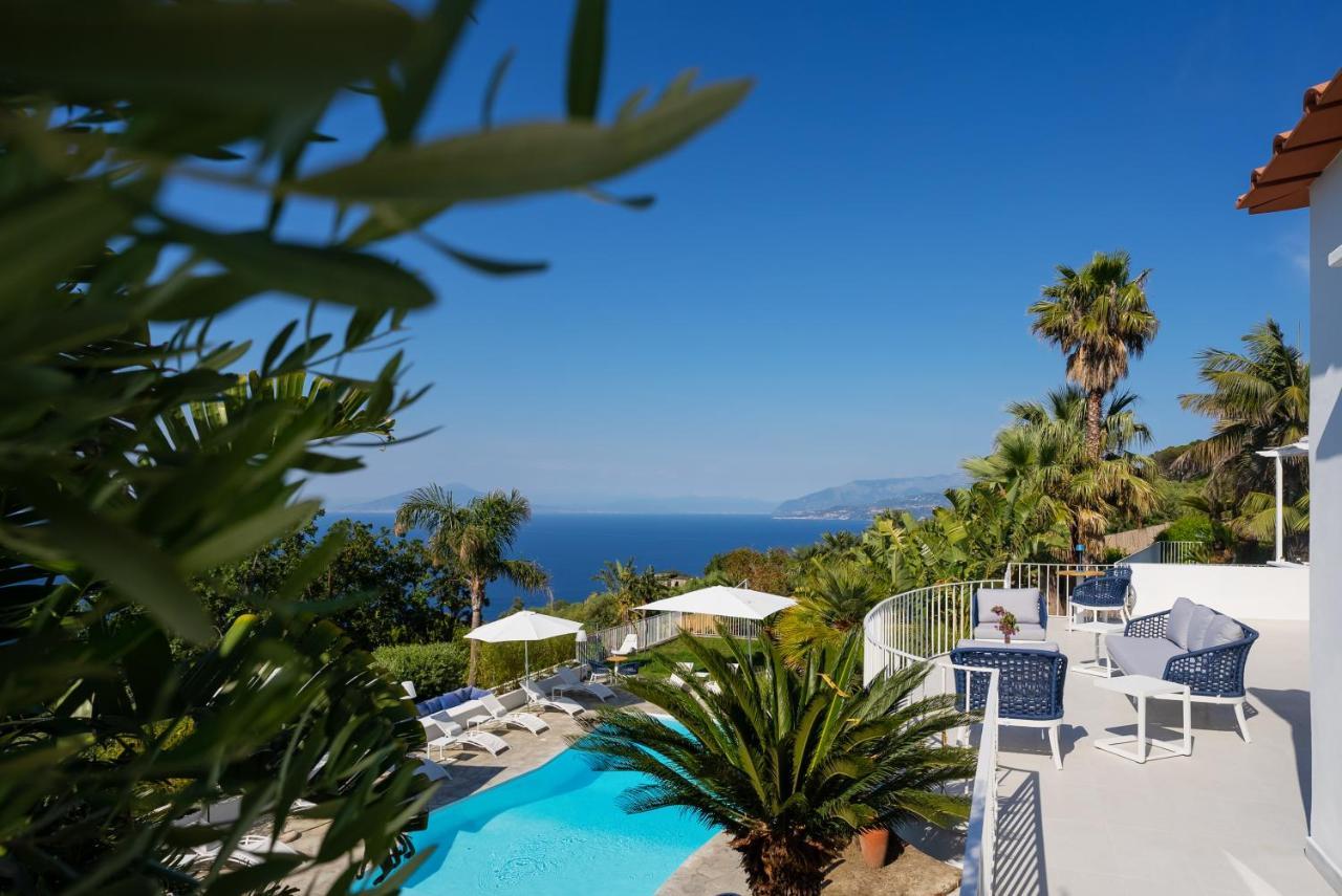 Capri Blue Luxury Villa Le Tre Monelle Anacapri  Buitenkant foto